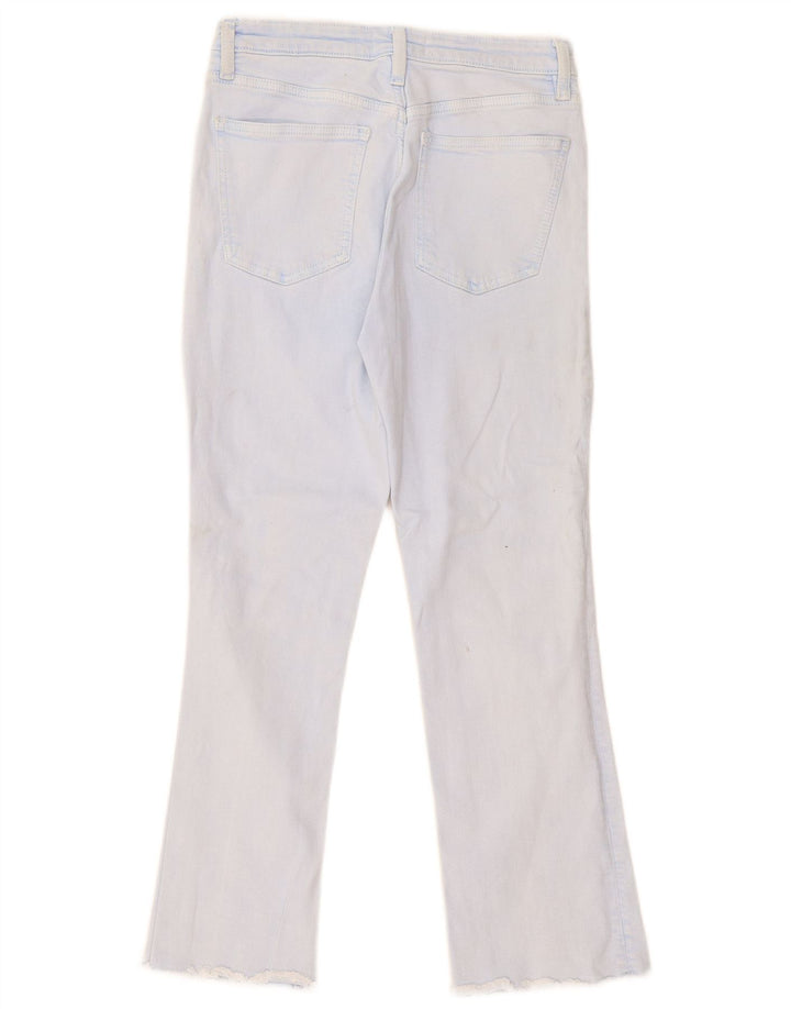 Jeans dritti da donna Zara EU 38 piccoli W28 L26 blu