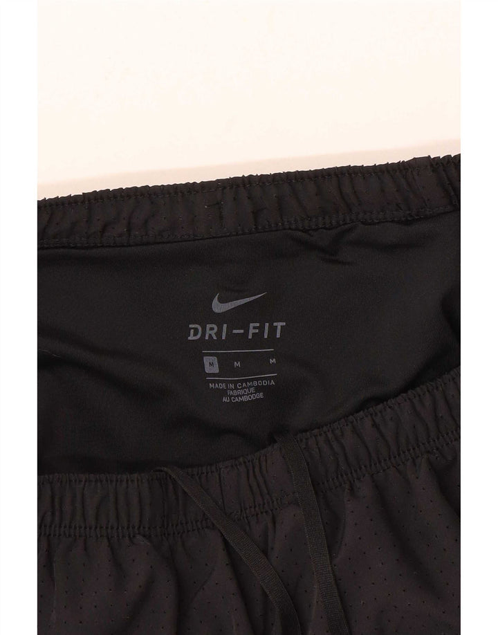 Pantaloncini sportivi Nike Dri Fit Graphic da uomo di colore nero medio
