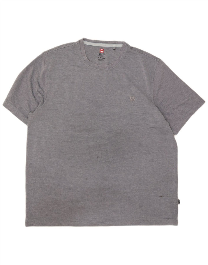 T-shirt da uomo Chaps Top 2XL Grigia Modal