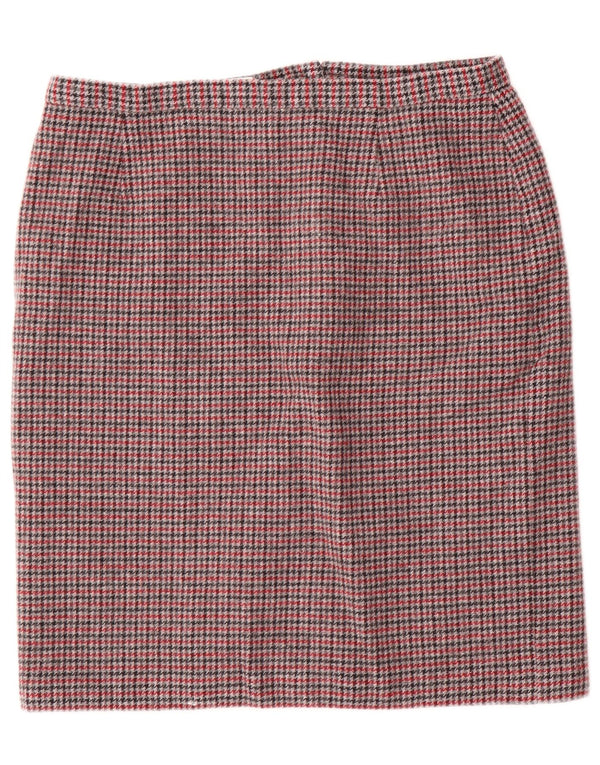 Gonna a tubino da donna Eastex UK 20 2XL W34 Lana pied de poule multicolore
