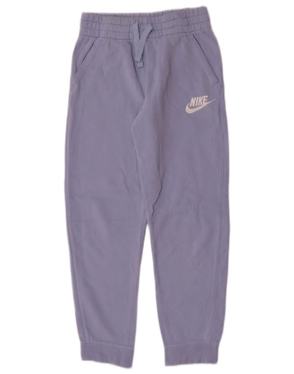 Pantaloni della tuta da ragazzo Nike Joggers 10-11 anni cotone blu medio