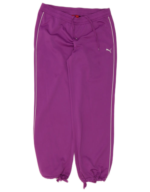 Pantaloni da tuta da donna Puma Joggers UK 12 Medium Viola