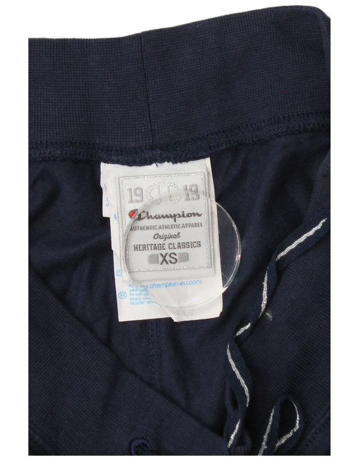 Pantaloni da tuta CHAMPION da donna Heritage Classics UK 6 XS Blu navy