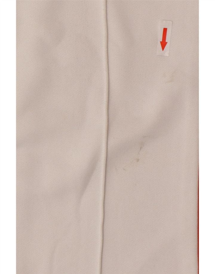 Pantaloni da tuta da donna Adidas UK 10 Small Poliestere bianco