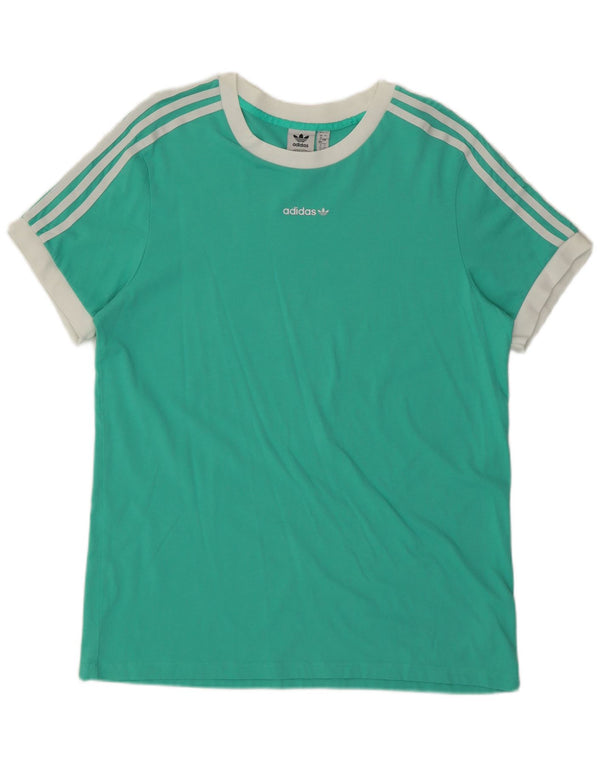 T-shirt da donna ADIDAS Top UK 16 grande verde cotone