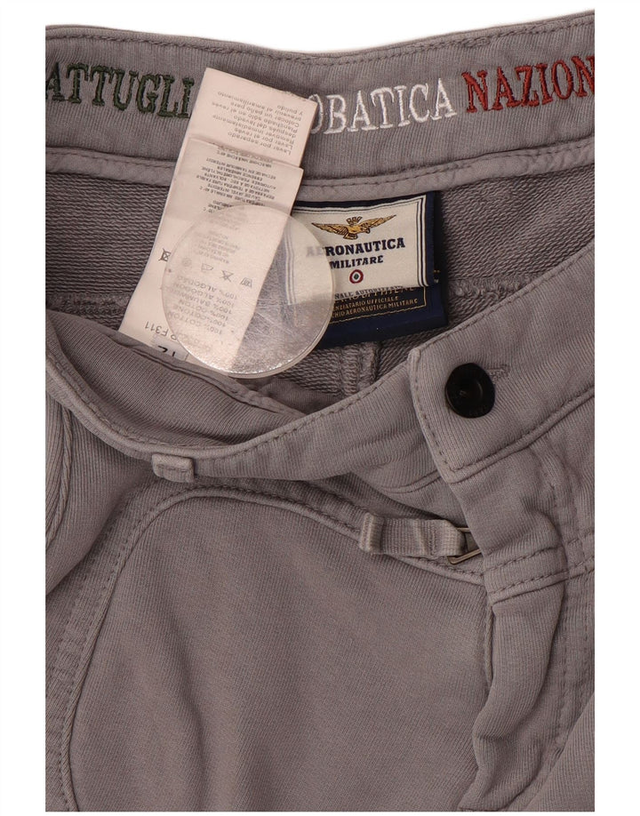 AERONAUTICA MILITARE Pantaloni Tuta da Ragazzo Joggers 11-12 Anni Grigio