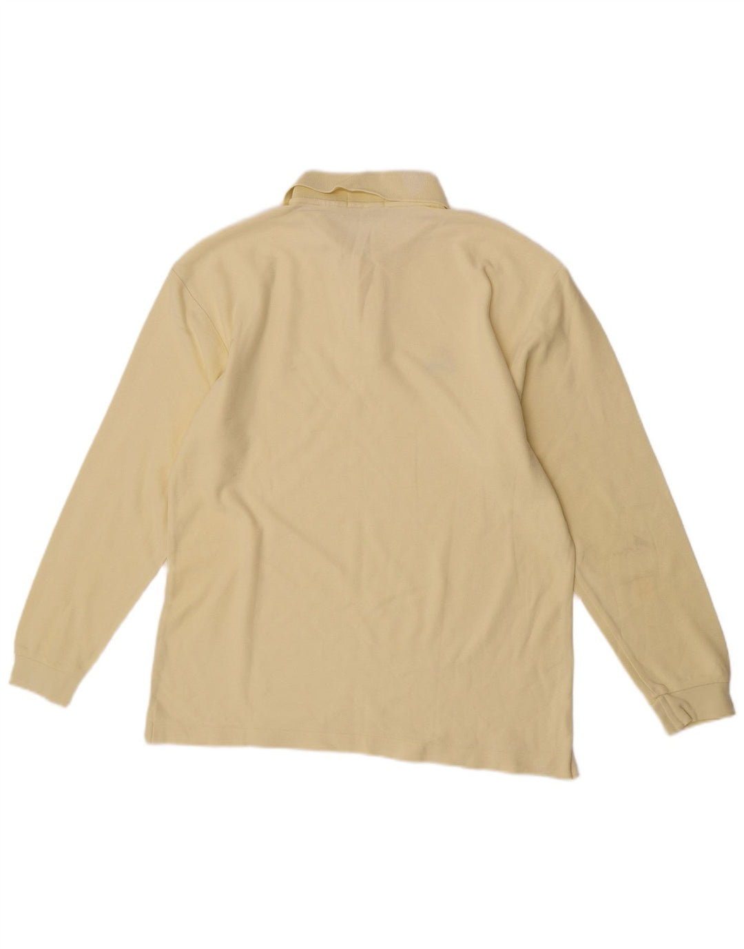 Polo Fila Uomo Manica Lunga IT 50 Cotone Giallo Medio