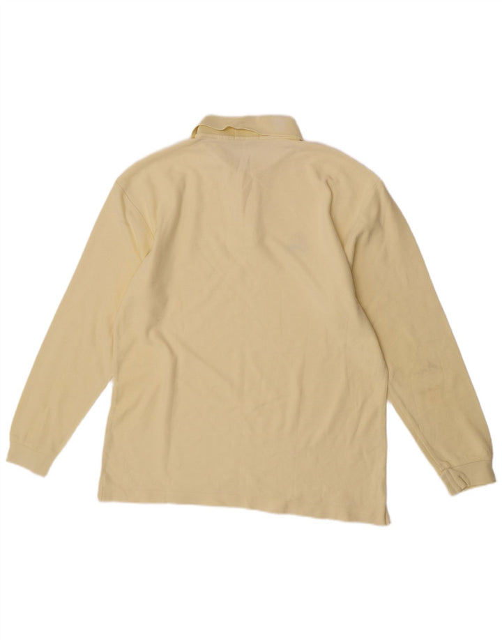 Polo Fila Uomo Manica Lunga IT 50 Cotone Giallo Medio