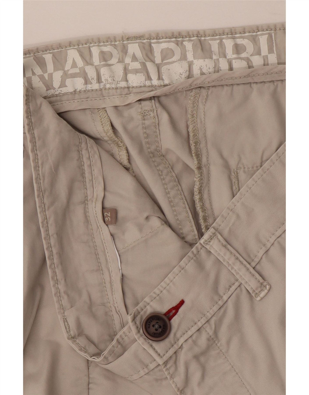 Pantaloncini chino da uomo NAPAPIJRI W32 beige medio