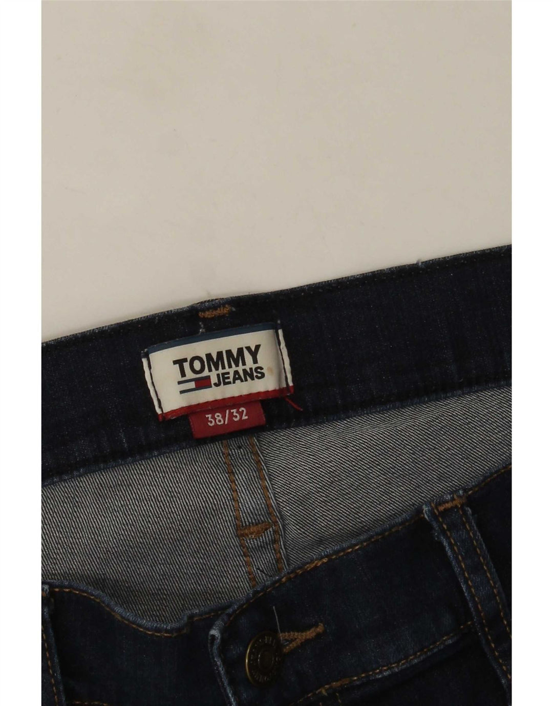 Jeans Bootcut da donna Tommy Hilfiger W38 L32 Blu Navy