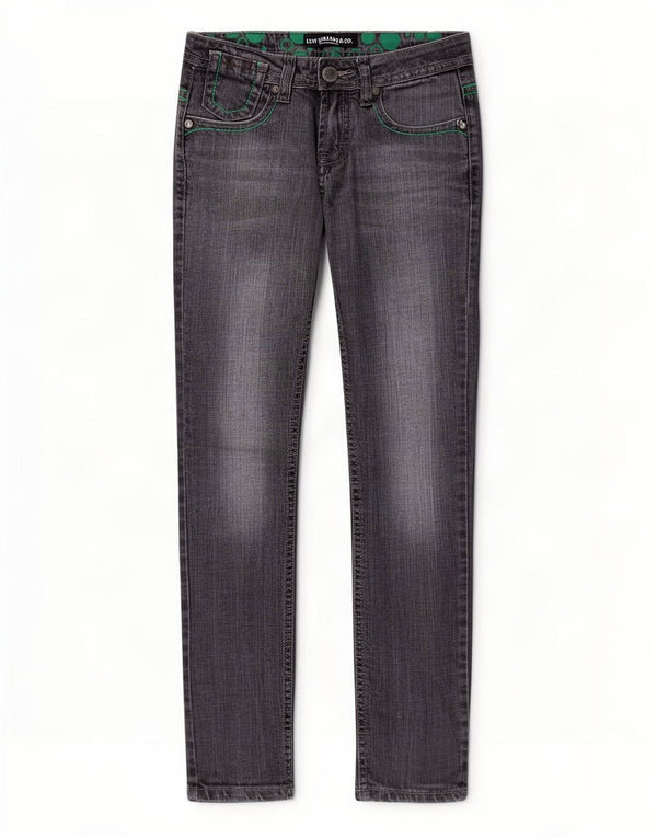 Jeans skinny da donna Levi's W27 L30 cotone grigio