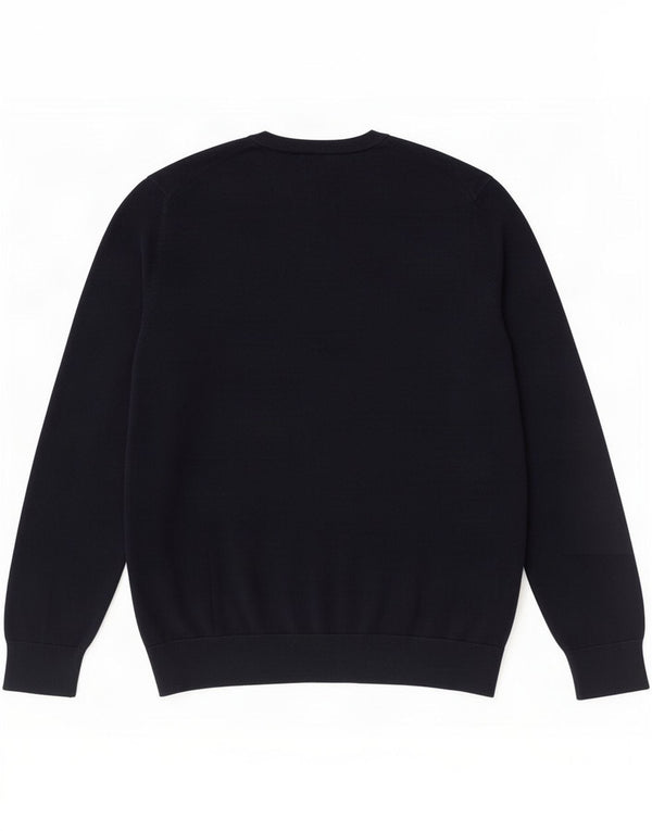 Maglione maglione girocollo da uomo Marks & Spencer 2XL cotone blu navy