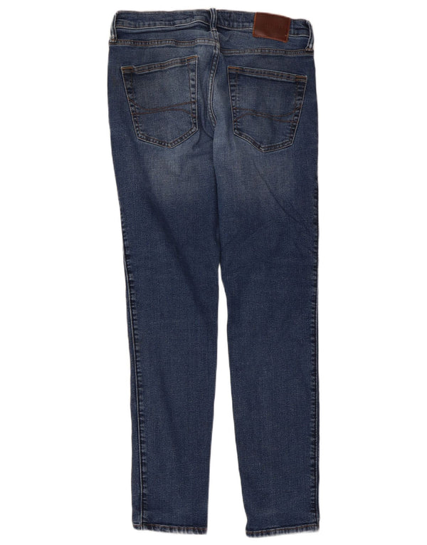 Jeans skinny da uomo Hollister W34 L32 cotone blu