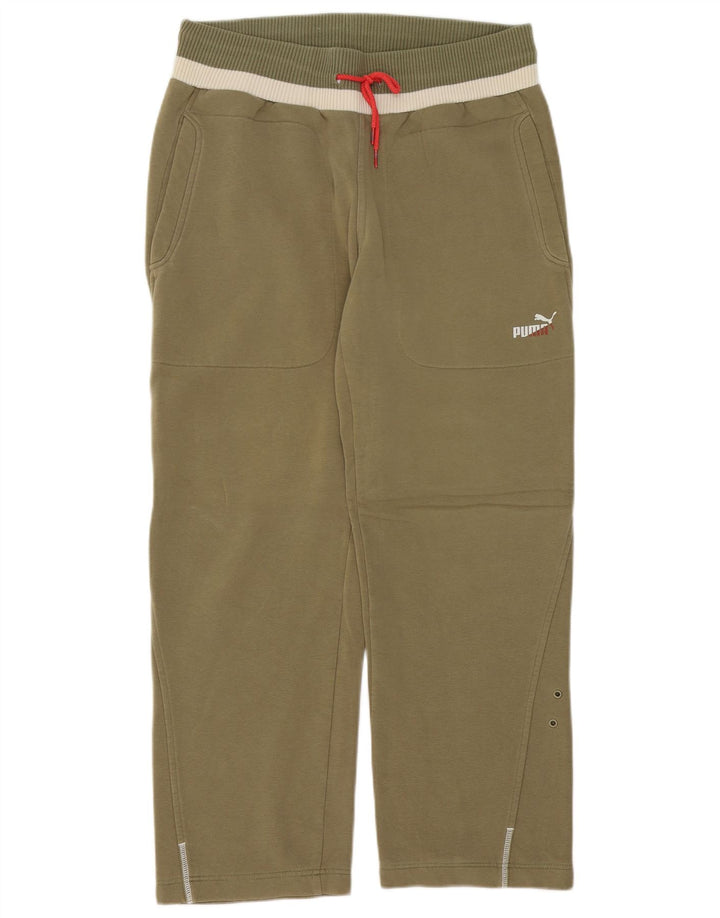 Pantaloni della tuta da uomo Puma Medium Khaki Colourblock