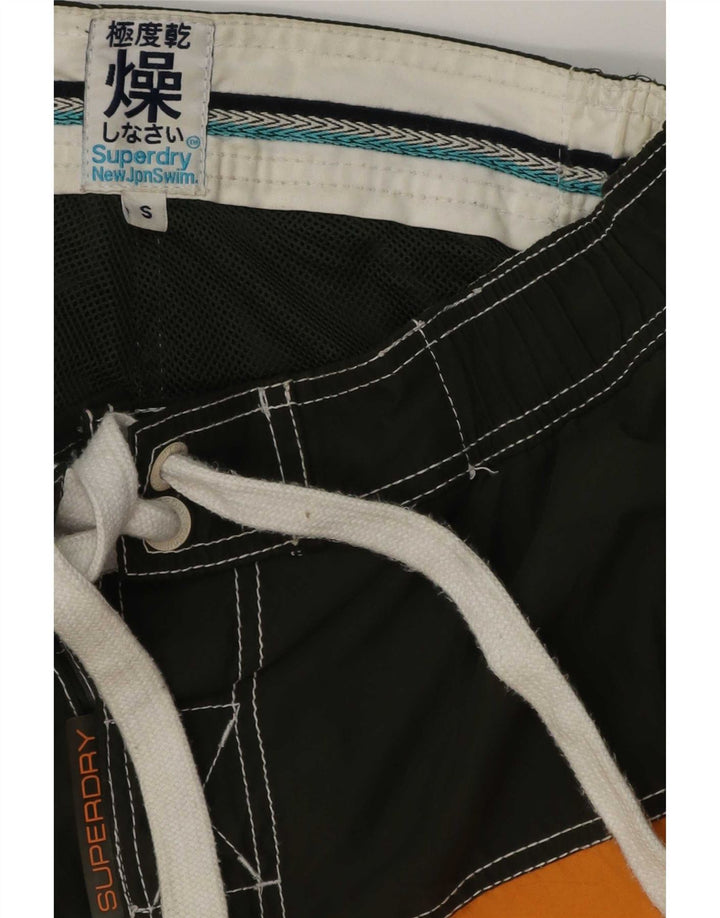 Pantaloncini da bagno grafici da uomo Superdry piccoli mimetici multicolori