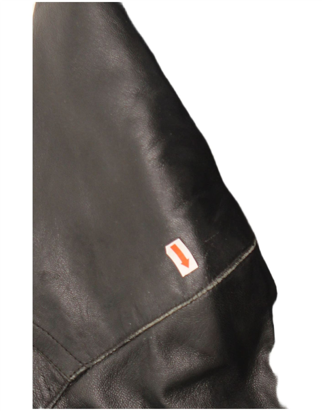 Cappotto da donna LAVORAZIONE ARTIGIANA UK 12 Medio in pelle nera