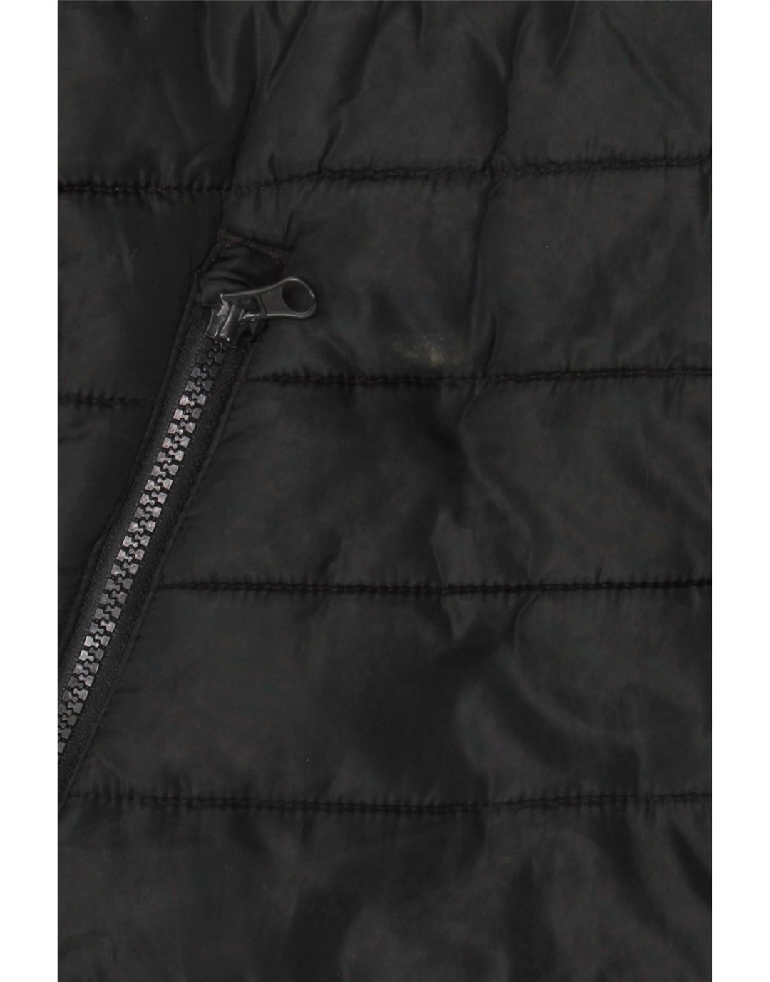 Gilet imbottito con cappuccio da uomo Jack & Jones UK 36 piccolo poliestere nero