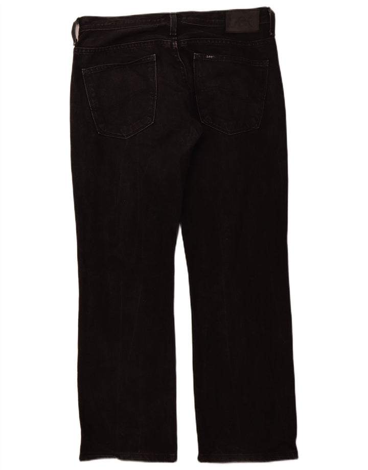 Jeans dritti Knox da uomo LEE W33 L28 cotone nero