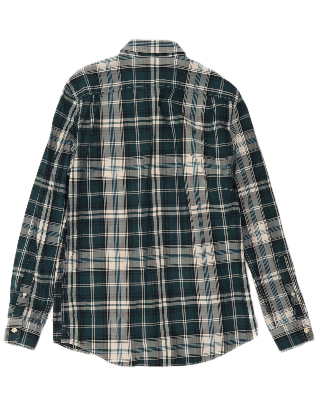 Camicia da uomo Jack Wills in cotone a quadri verde medio