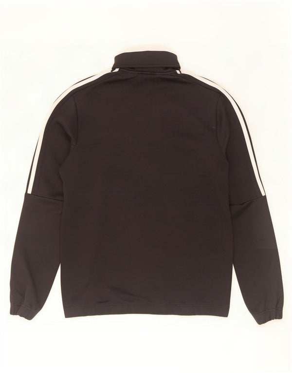 Giacca da tuta da uomo Adidas UK 38/40 Medium Nero Poliestere