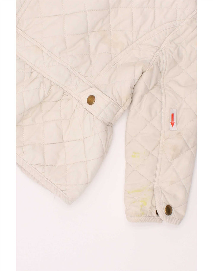 Giacca trapuntata Ralph Lauren per neonata 18-24 mesi in poliestere bianco