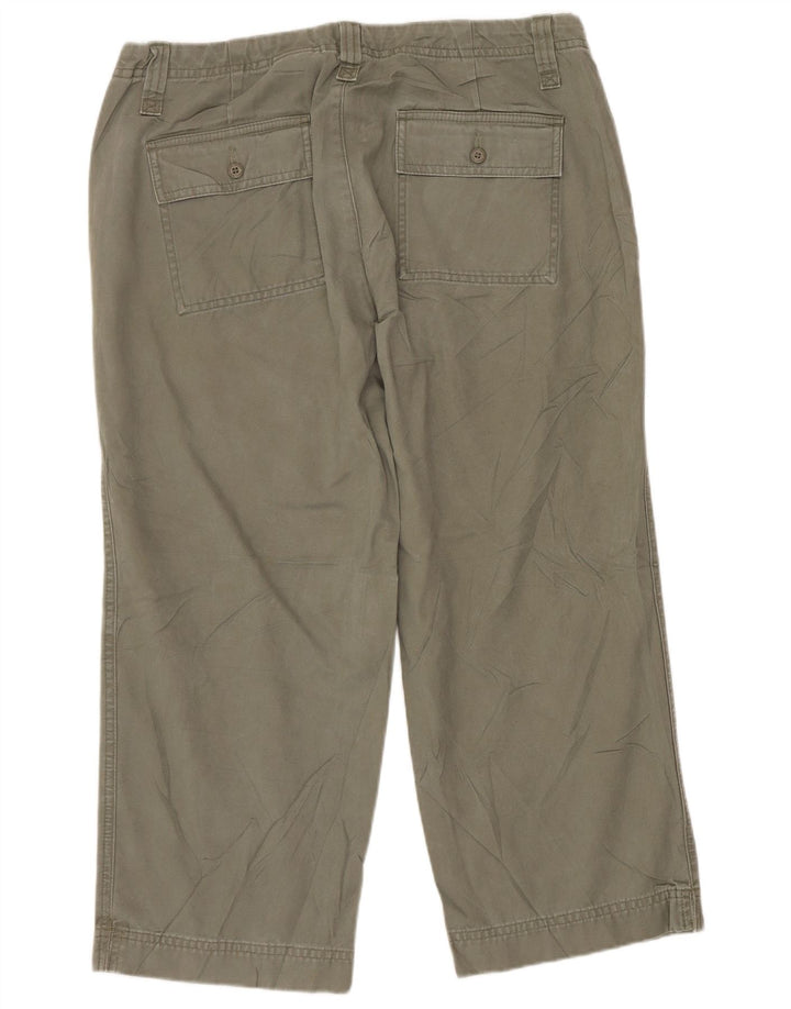 Pantaloni capri da donna Vashon Fit EDDIE BAUER US 8 Medium W32 L22 Khaki