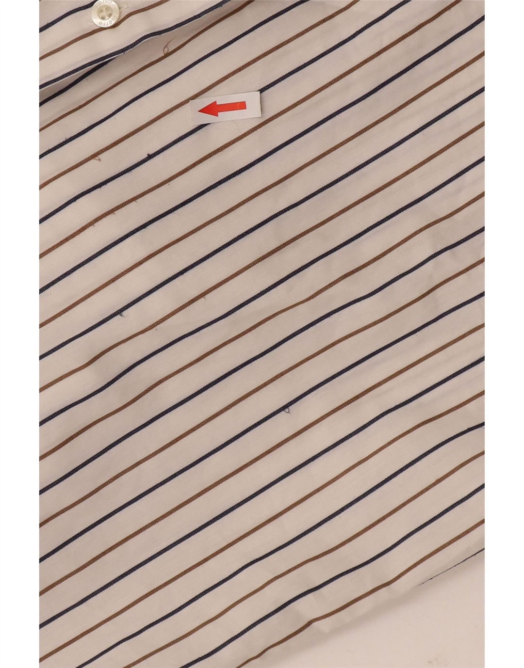 Camicia da uomo Pierre Cardin taglia 41 a righe bianche medie