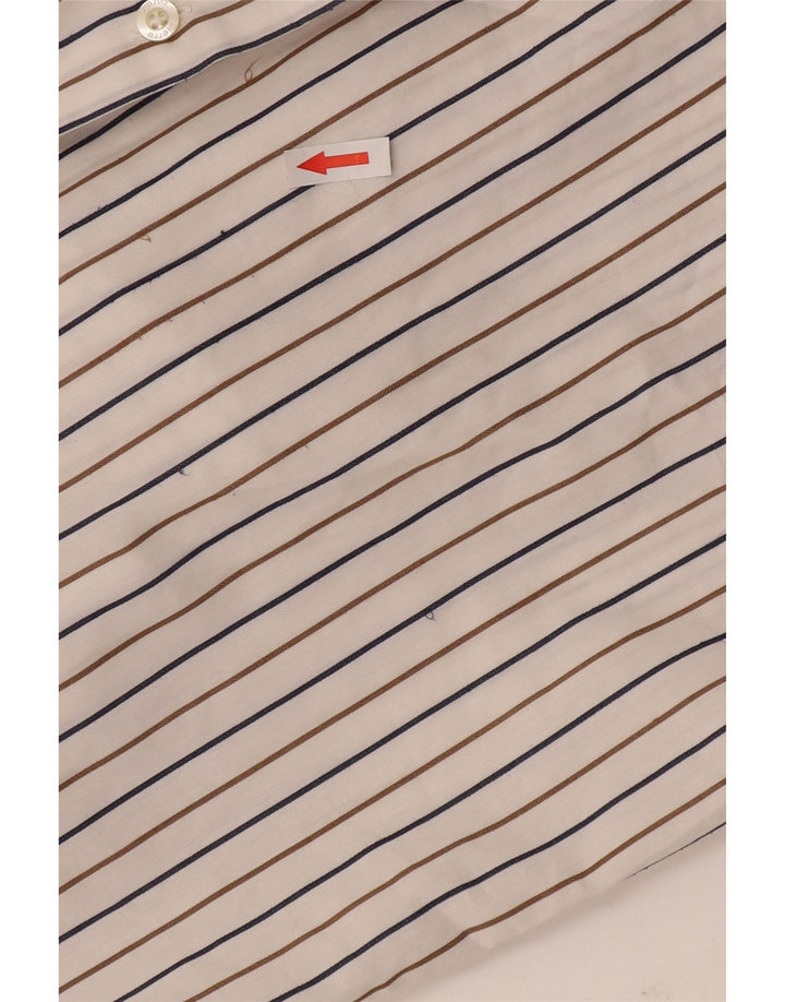 Camicia da uomo Pierre Cardin taglia 41 a righe bianche medie