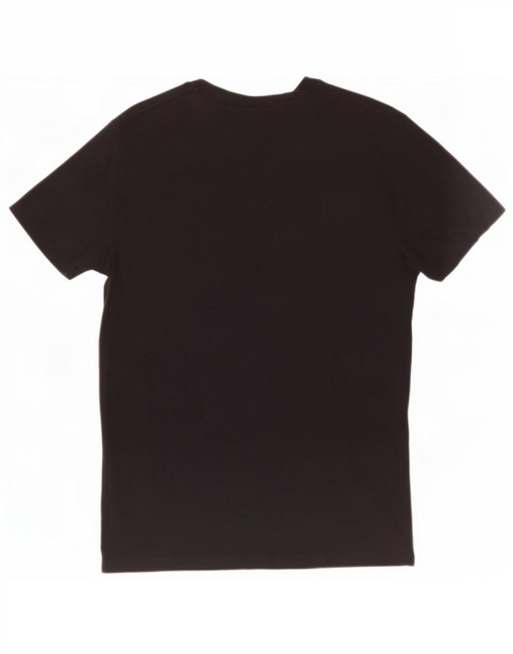T-shirt da uomo Champion Top piccola in cotone nero