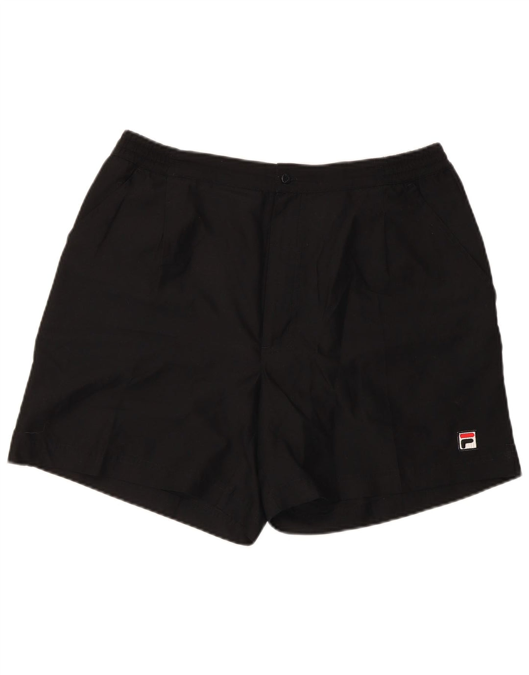 Pantaloncini chino da uomo Fila Large W32 poliestere nero