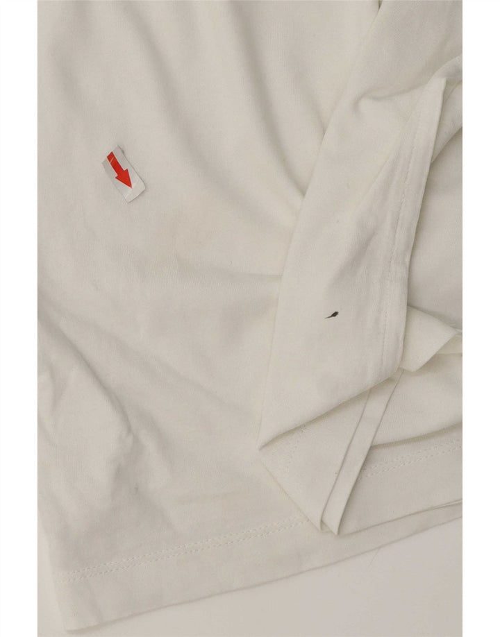 T-shirt da uomo Puma Top XS in cotone bianco