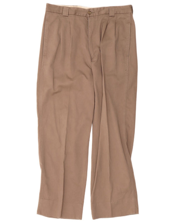Pantaloni chino con pegged da donna Levi's W34 L30 in cotone beige