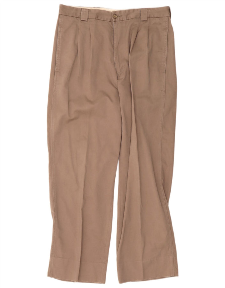 Pantaloni chino con pegged da donna Levi's W34 L30 in cotone beige