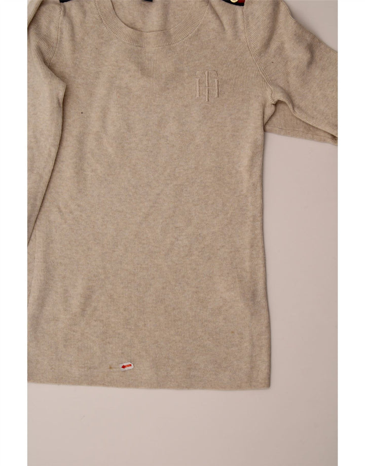 Womens Crew Neck Jumper Sweater UK 2 2XS Vintage Tommy Hilfiger and Second-Hand Tommy Hilfiger from Messina Hembry 