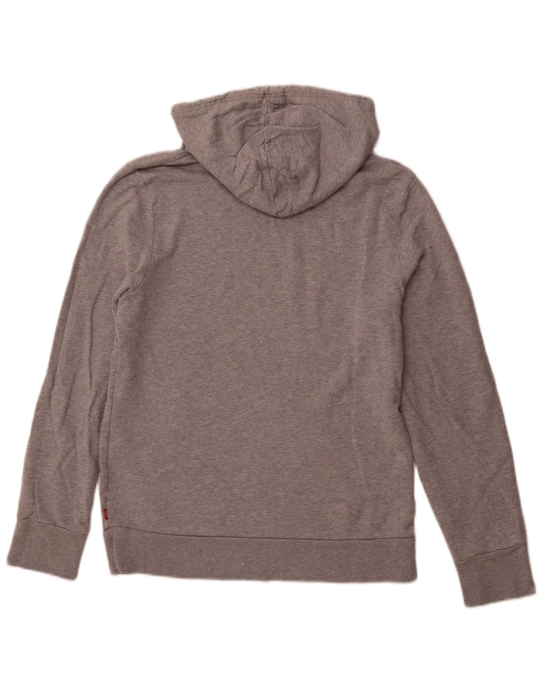 Maglione con cappuccio grafico da uomo Levi's piccolo in cotone grigio