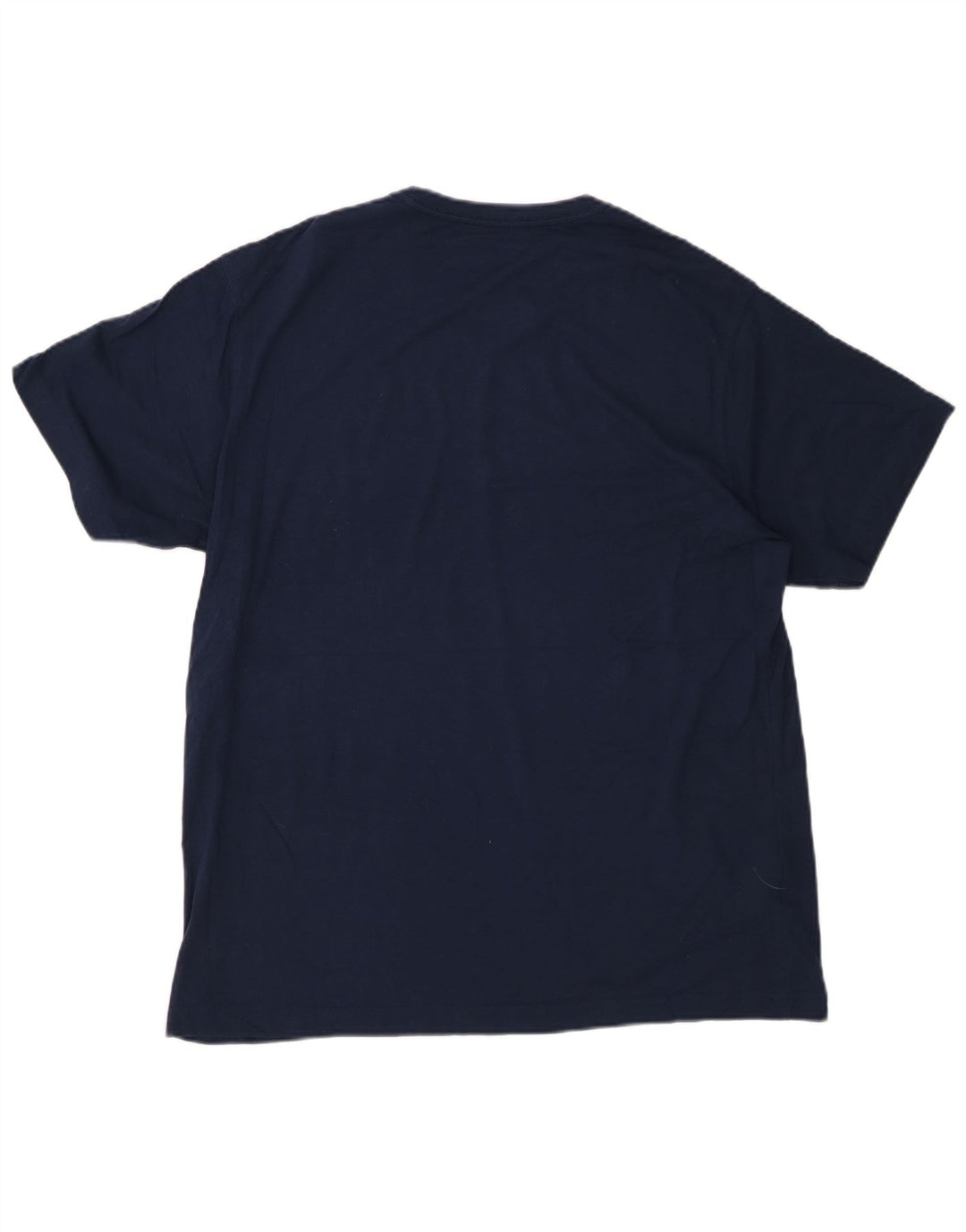 T-shirt da uomo EDDIE BAUER Top grande in cotone blu navy