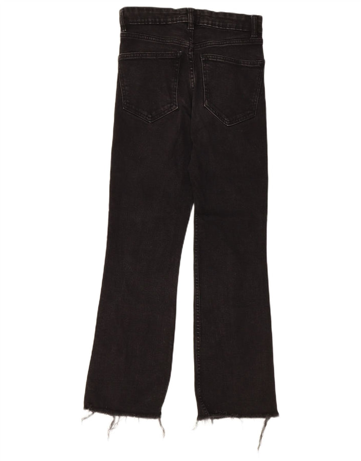 Jeans Bootcut da donna Zara EU 36 XS W26 L25 Nero