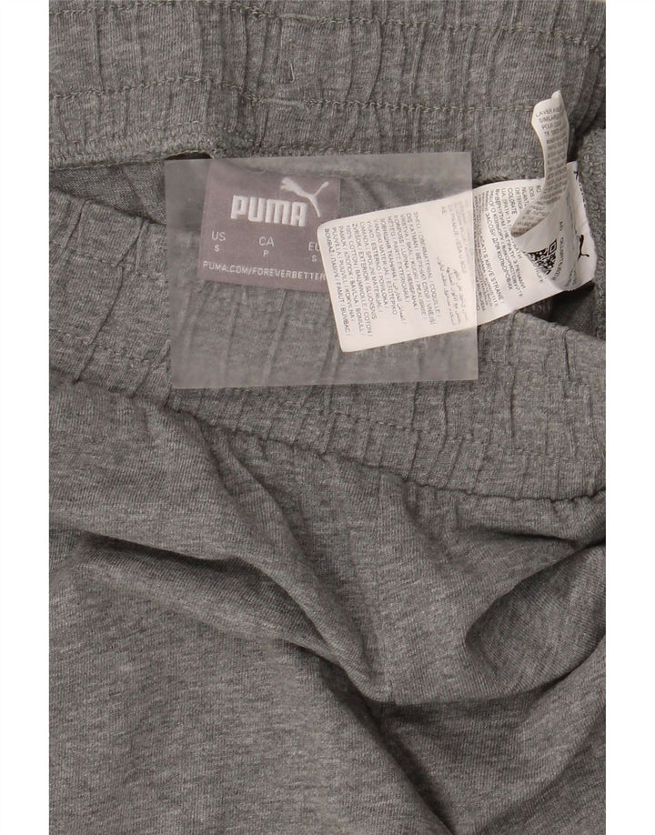 Pantaloncini sportivi da uomo Puma Small in cotone chiazzato grigio
