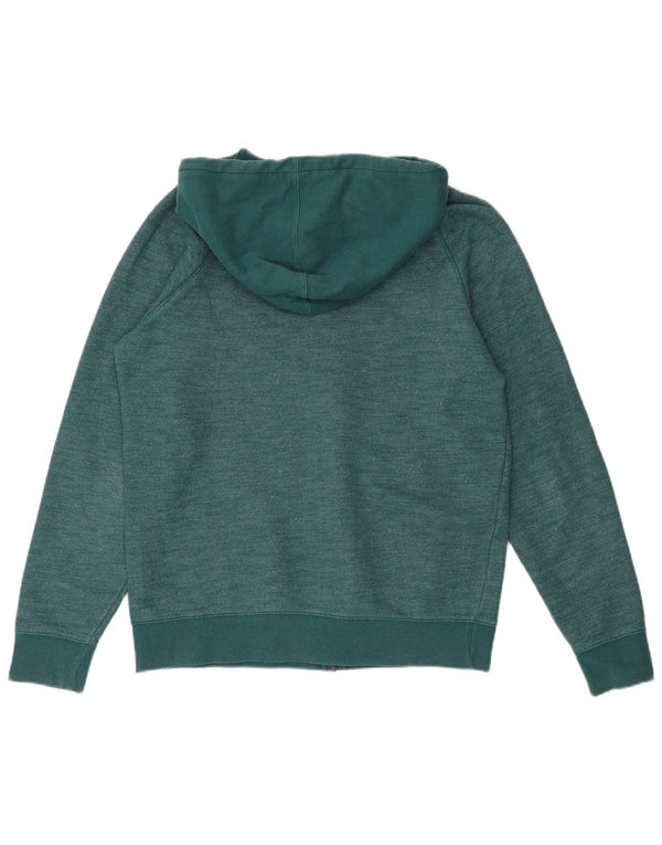 Maglione con cappuccio e zip da uomo Billabong XL in cotone verde