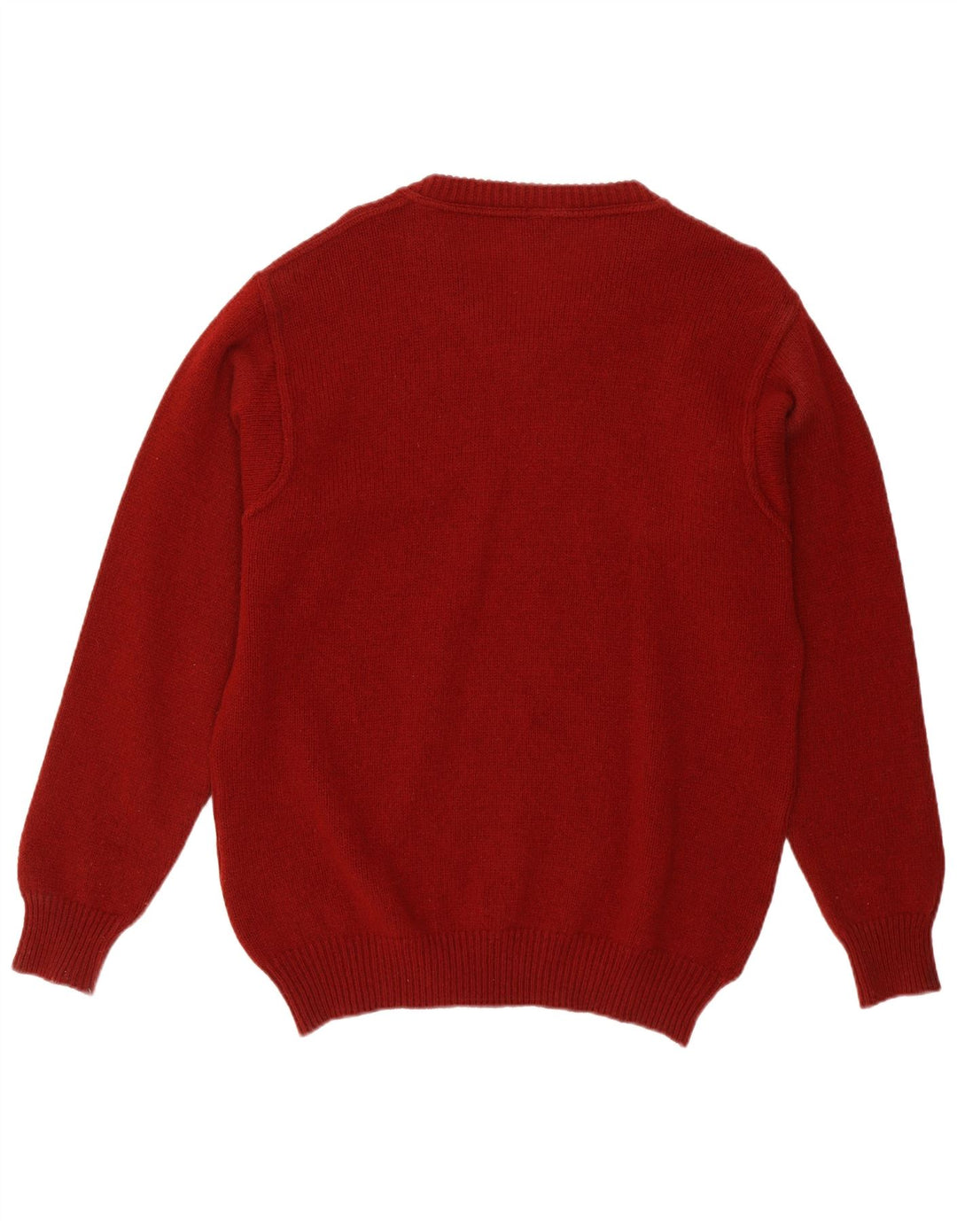 NORTH SAILS Maglione da uomo con scollo a V XL in lana bordeaux