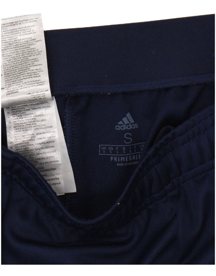 Pantaloni da tuta Adidas Aeroready da uomo piccoli in poliestere blu navy