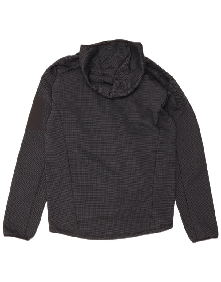Maglione con cappuccio e zip da uomo Berghaus grande in poliestere maculato blu navy