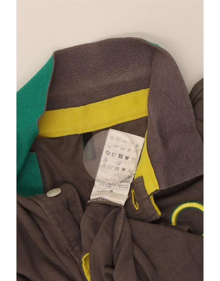 Polo Uomo BENETTON in cotone Grigio Medio