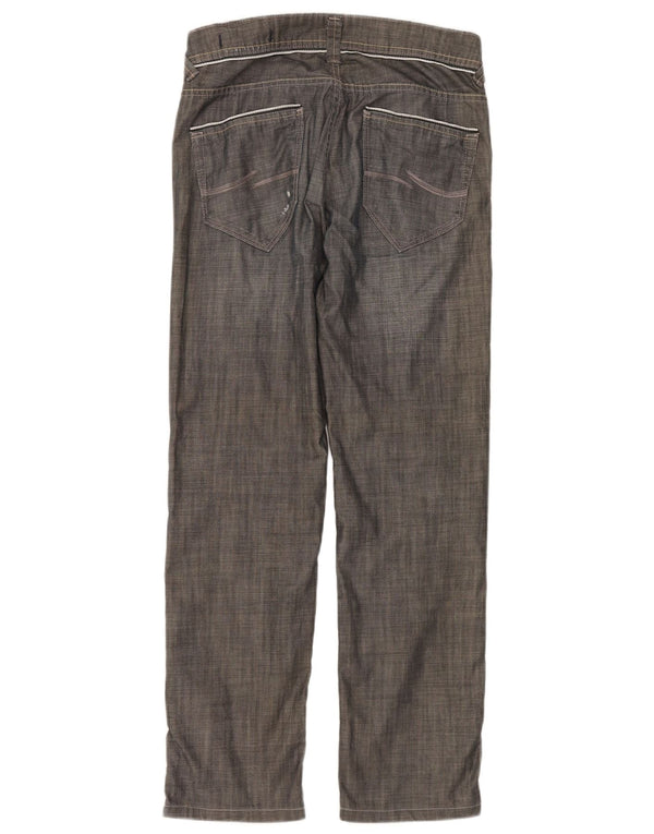 Jeans dritti invecchiati da uomo Jack & Jones W30 L29 Grigi