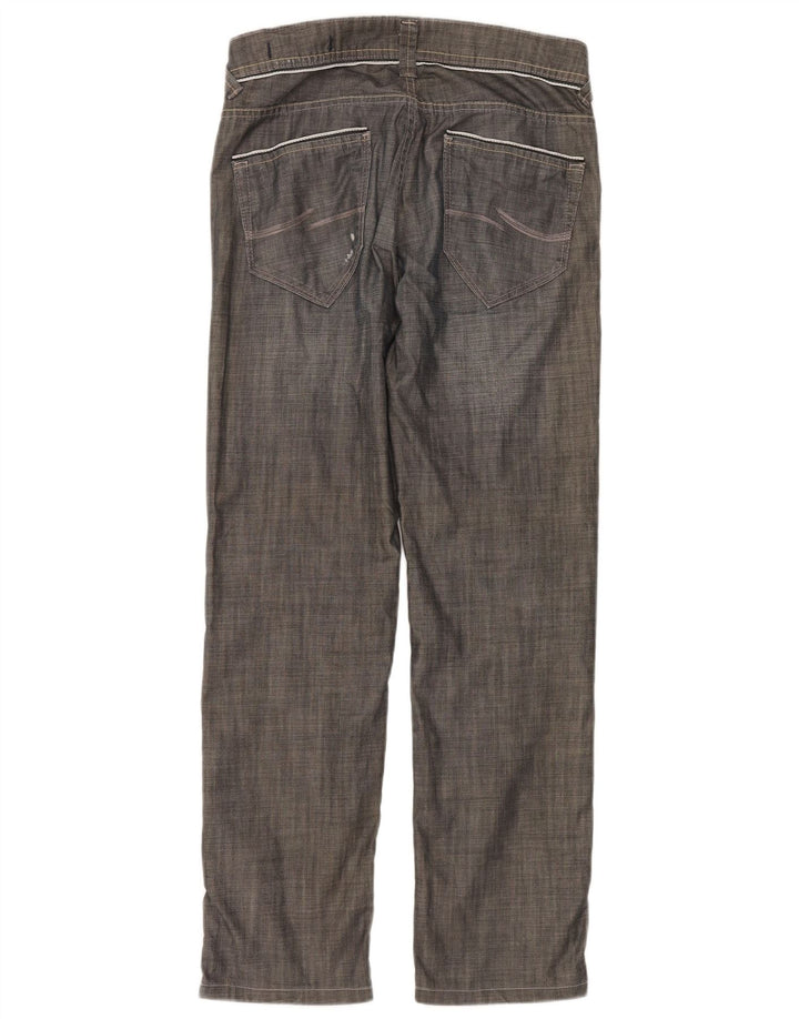Jeans dritti invecchiati da uomo Jack & Jones W30 L29 Grigi