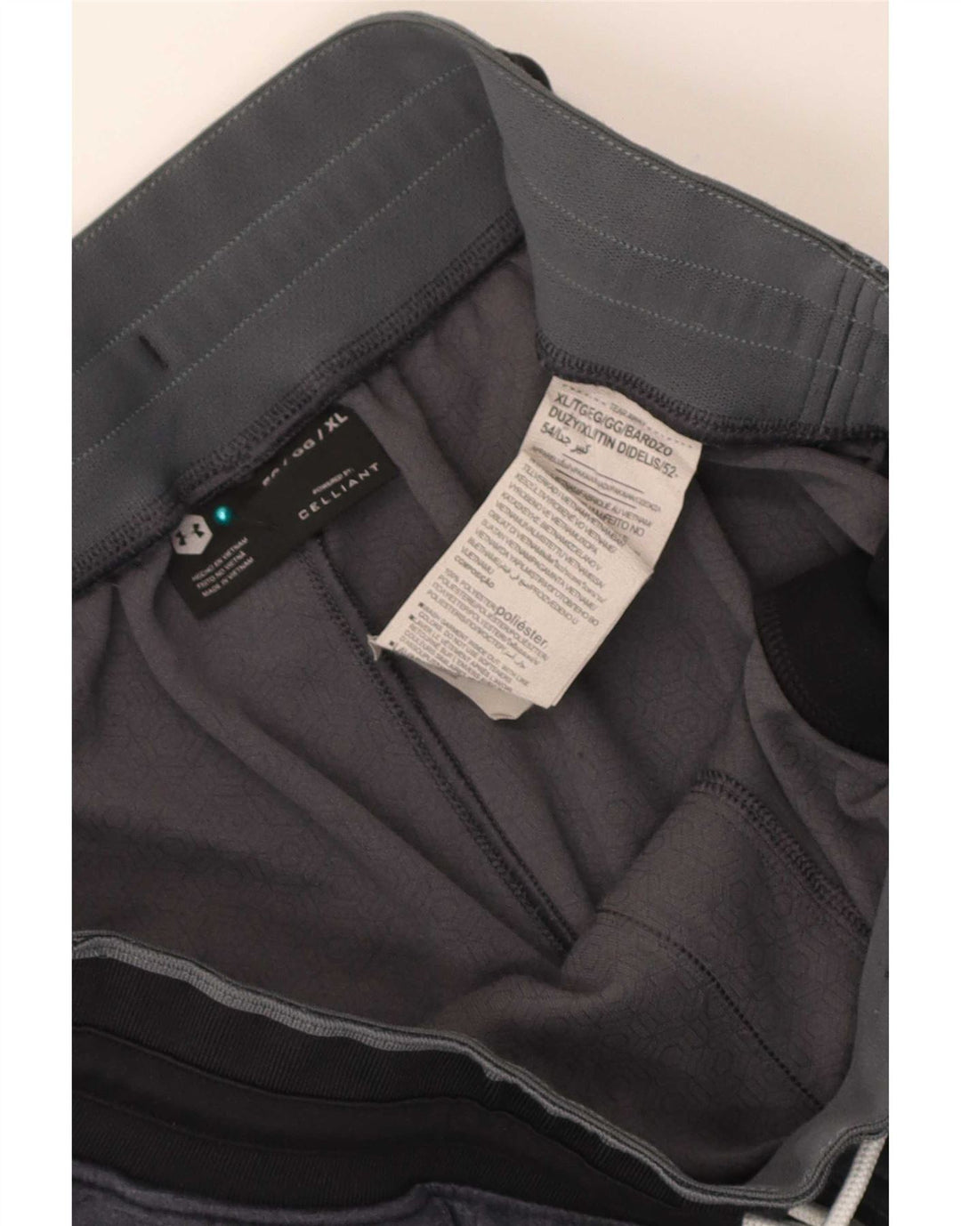 Pantaloncini sportivi con grafica da uomo Under Armour XL Poliestere color block grigio