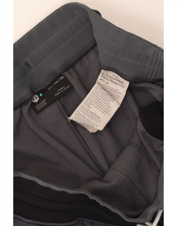 Pantaloncini sportivi con grafica da uomo Under Armour XL Poliestere color block grigio