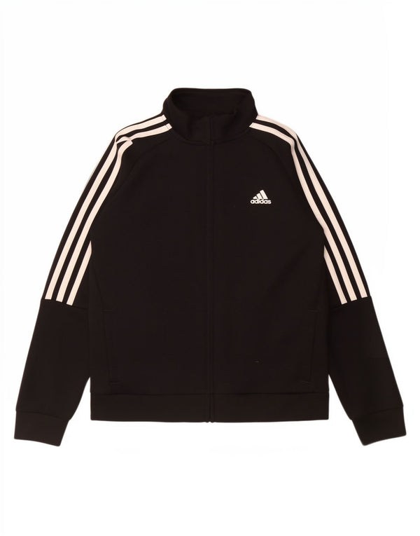 Giacca Top della tuta da ragazzo Adidas 9-10 anni in poliestere nero