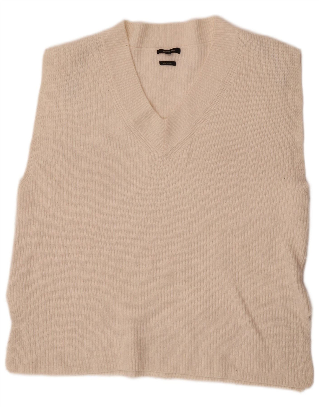 Canotta da donna Massimo Dutti UK 14 Poliammide medio bianco sporco