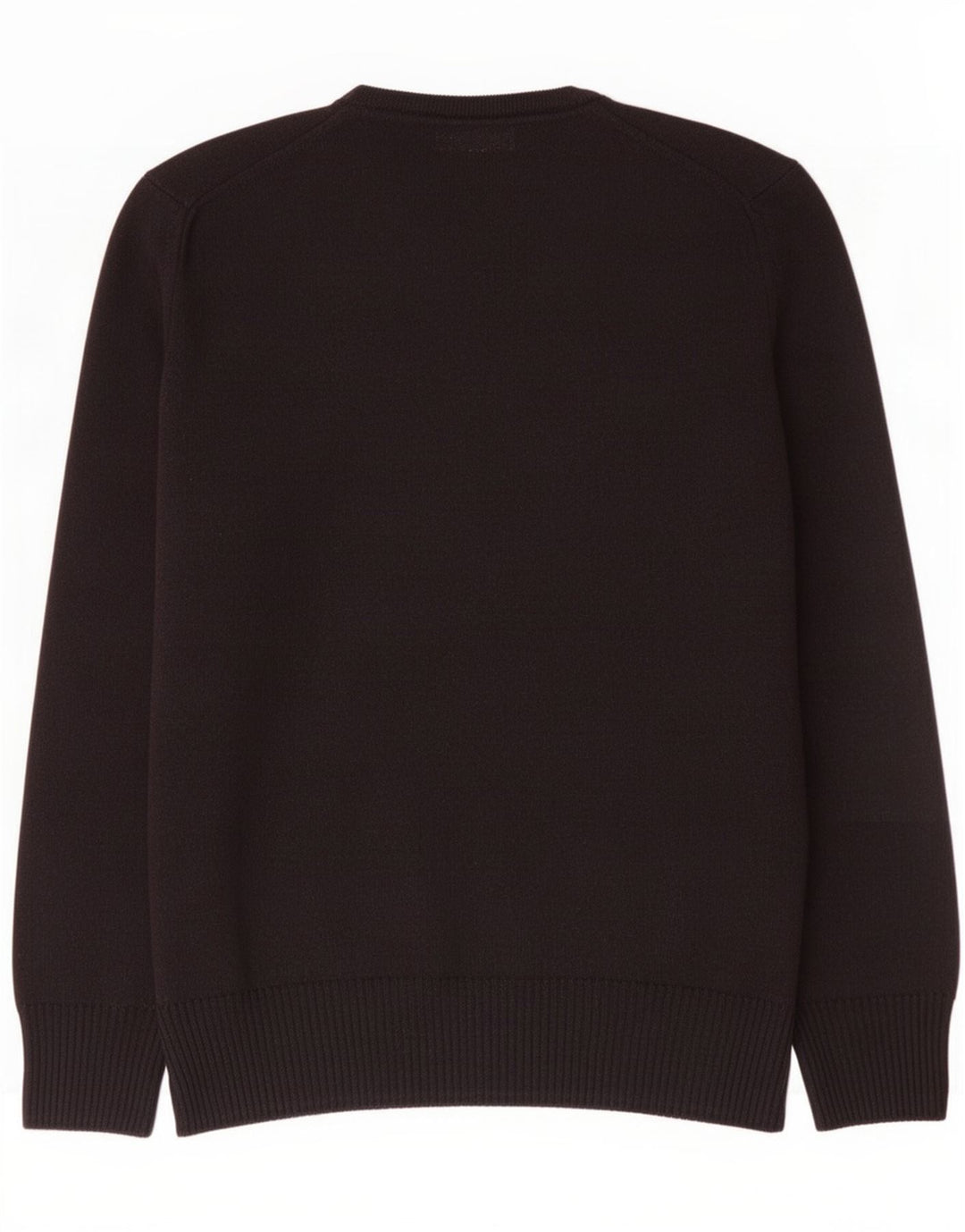 Maglione Zara da uomo con scollo a V nero medio